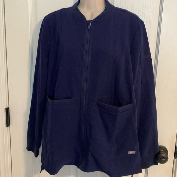 Figs Jackets & Coats Figs Scrub Bellwether Bomber Scrub Jacket Nwt